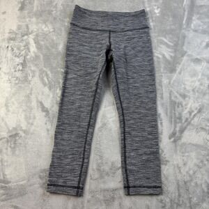 Lululemon Pants Womens 2 Gray Groove Flared Yoga Athletic Activewear Workout Gym